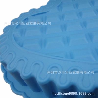 直销硅胶蛋糕模 心形设计，不粘易用，专业工厂直供